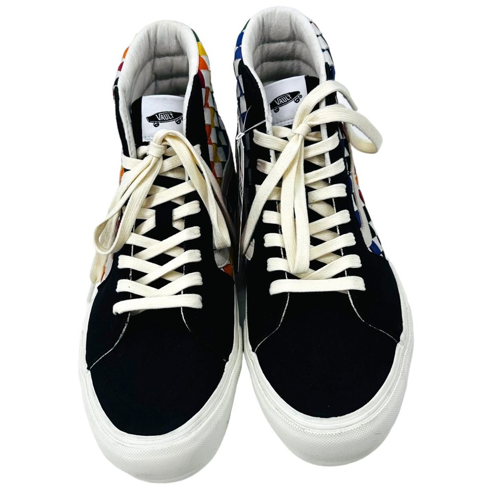 VANS Multicolor UA Sk8-Hi LX Pride Sneakers Size Men's 9.5 Women 11 New - Picture 3 of 7